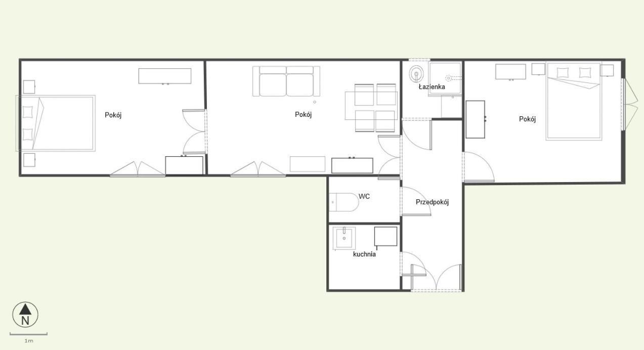 Apartament M15 Apartment Krakow Luaran gambar